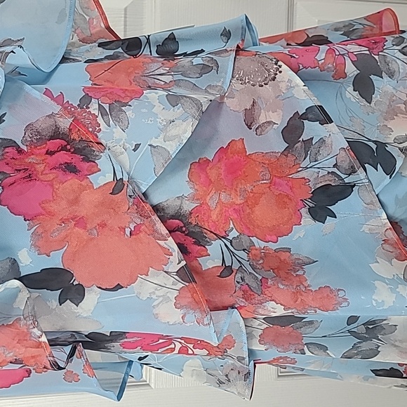 S.L. Fashions Chiffon Dress NWT - Picture 3 of 15